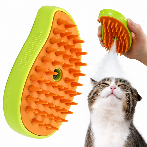 Cepillo a vapor para mascotas