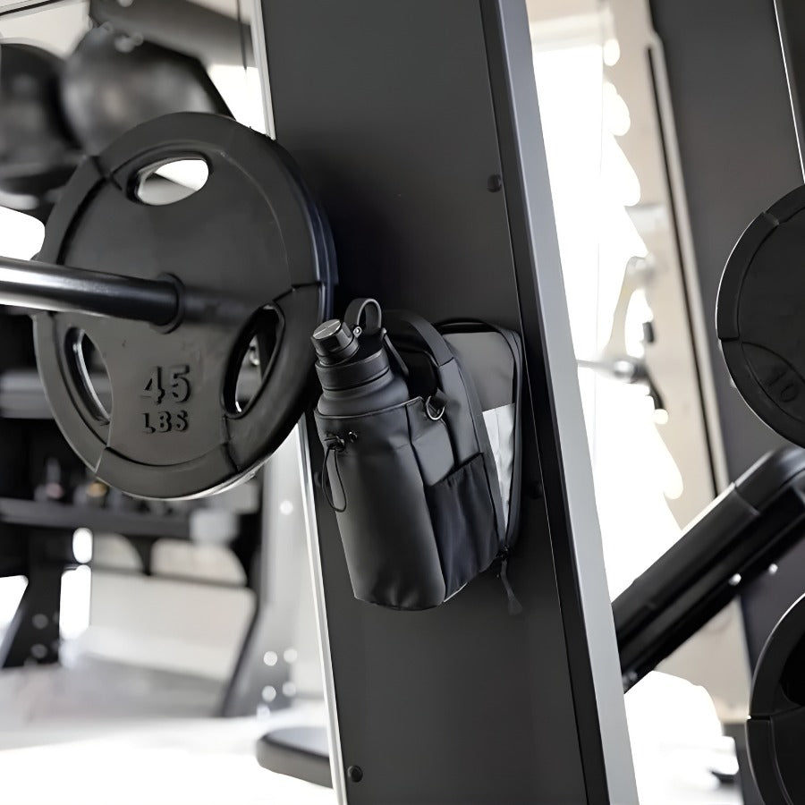 Bolso Magnético para Gym | Se Adhiere a Máquinas | Porta Celular, Botella y Llaves