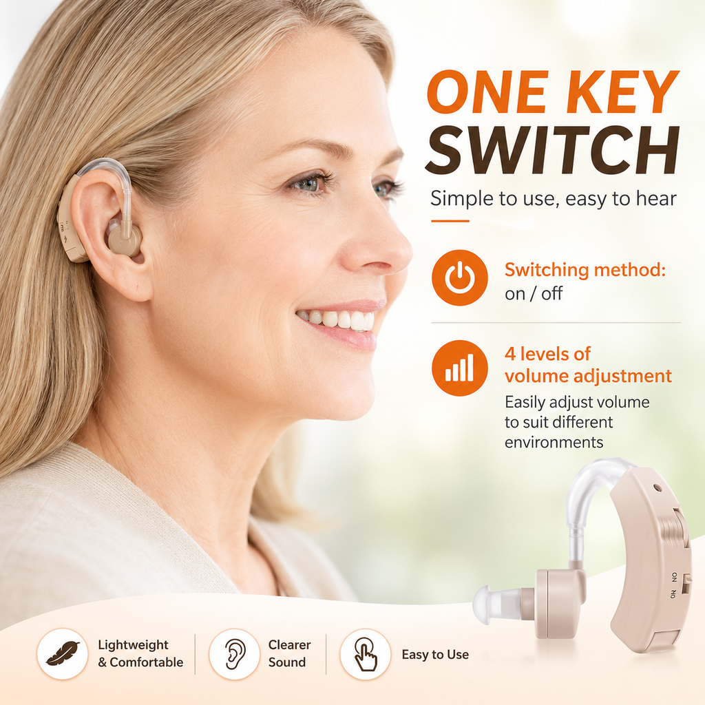 Vuelve a Escuchar - Amplificador Auditivo Discreto 40dB
