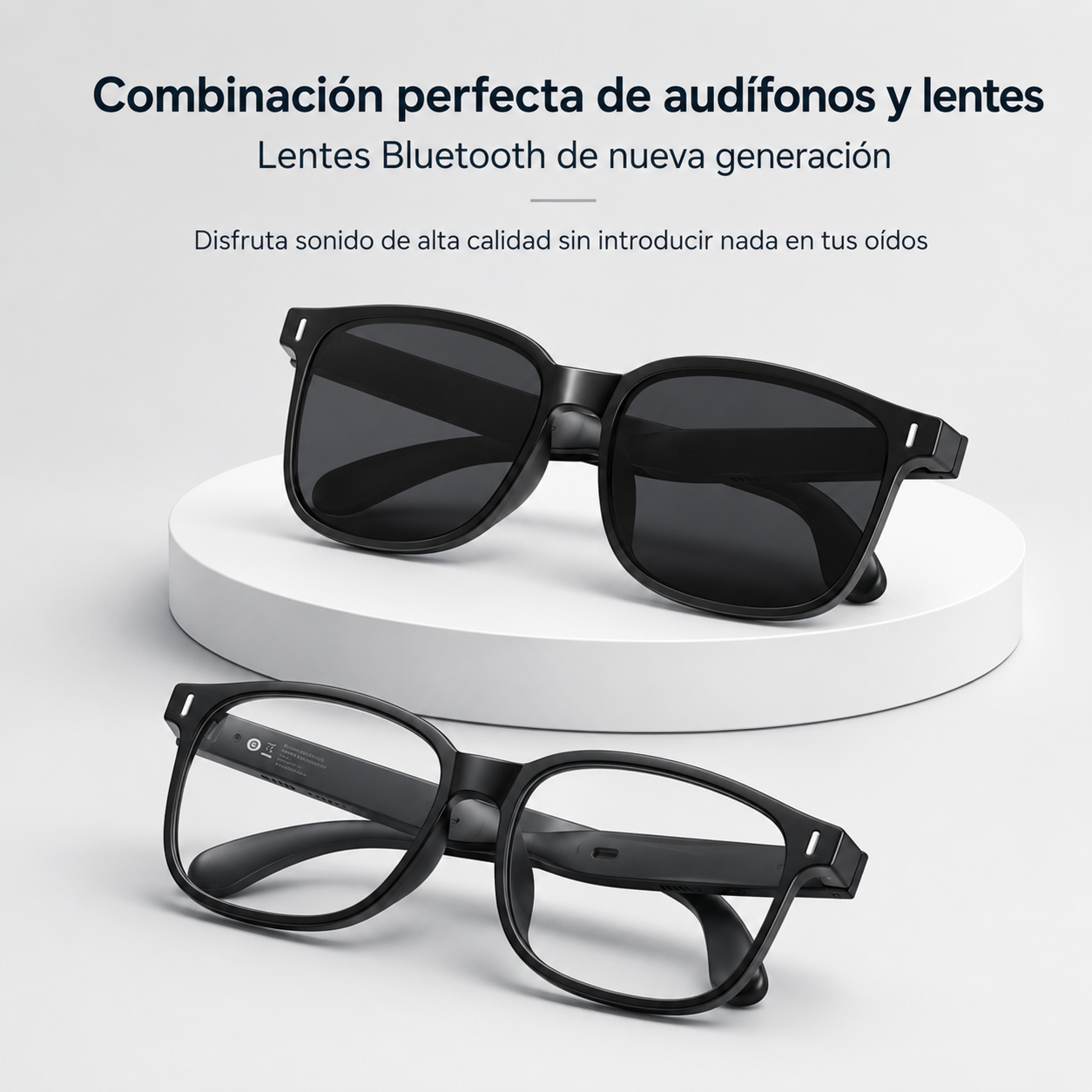 Gafas Auriculares Bluetooth con Micrófono HD | AuraDigital