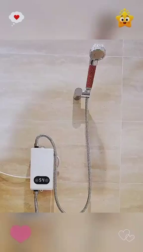 Calentador de Agua Eléctrico para Ducha | Agua Caliente al Instante | Temperatura Constante
