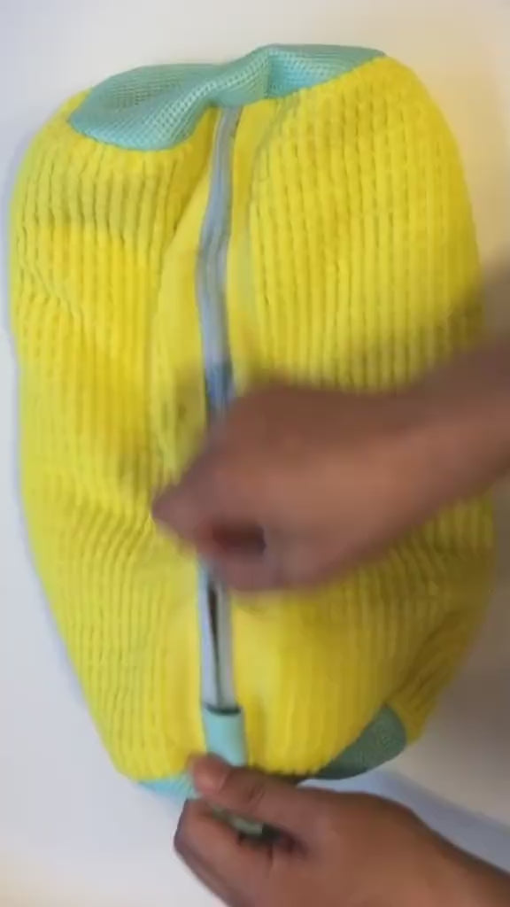 Bolsa de Malla Acolchada para Lavar Tenis y Zapatos en Lavadora